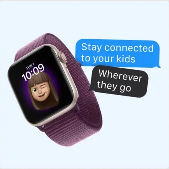 Apple Watch for them. Managed on iPhone by you.