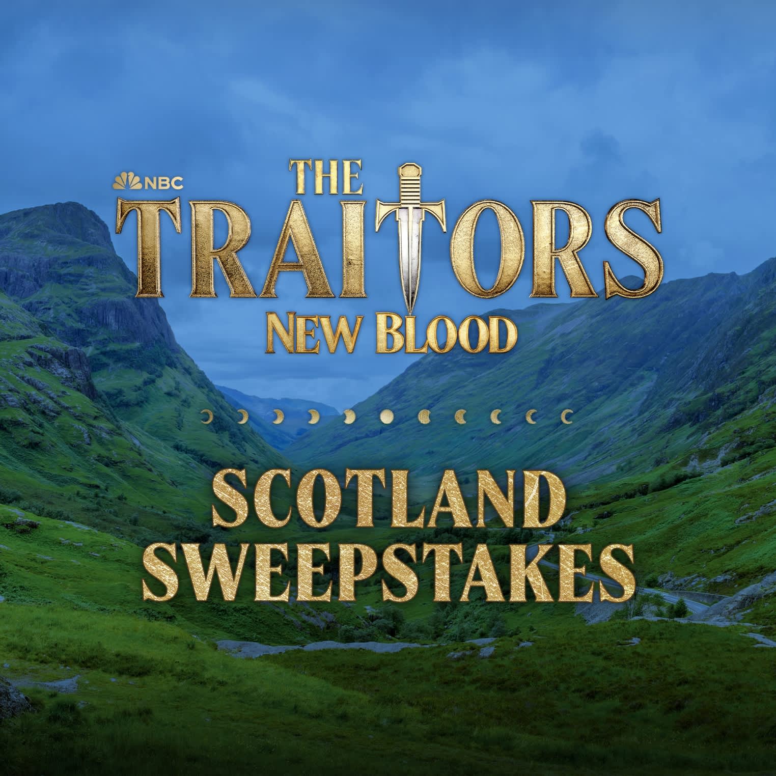NBC presents The traitors New Blood Scotland Sweepstakes